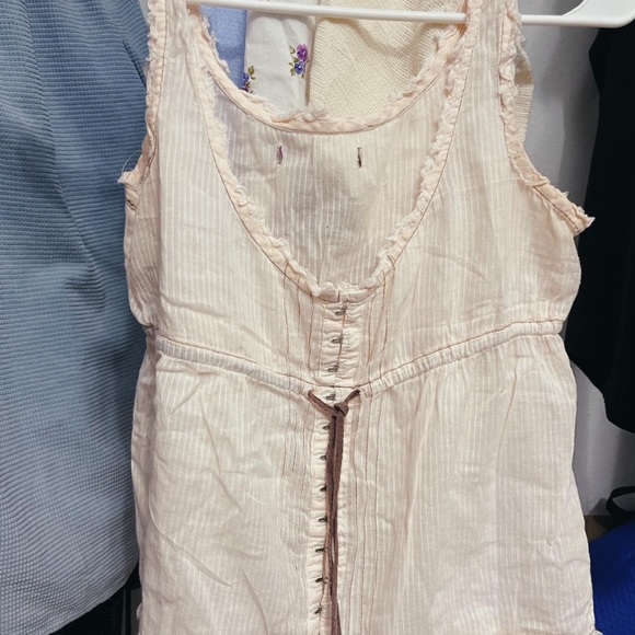 light blush flowwy boho tanks free people - Picture 3 of 4